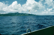 Saipan 1956, No. 0081 Saipan from the Ocean